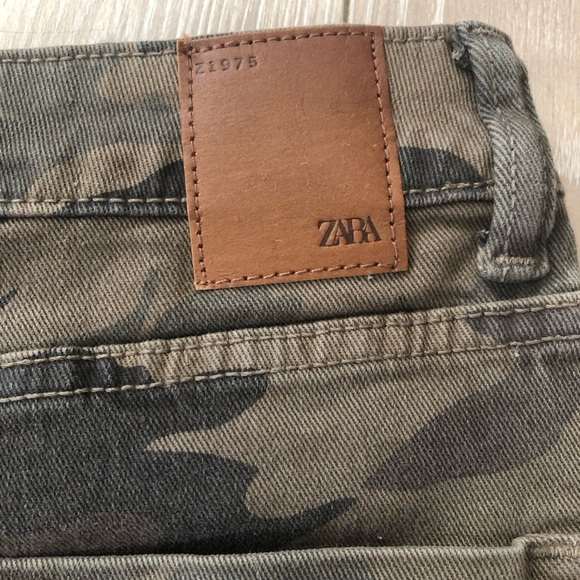Zara Y2K Camo Mini Skorts Size S - Picture 9 of 11